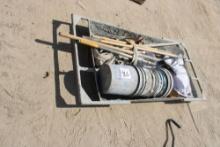Cement Tub & Tools