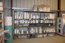 (1) - Rack of PVC Contents to 10"