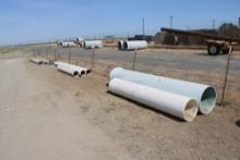 3-Lots PVC Pipe 6" to 24"