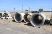 (1) - 34"x8' Cement Pipe, (2) - 35"x4' Cement Pipe