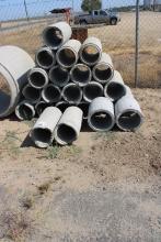(1) Lot 9" Cement Pipes & 2-18" Cement Pipe