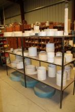 (1) Steel Rack w/Contents 4" to 18"