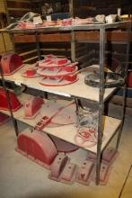 1/2 Shelf Contents Waterman Castings w/Shelf