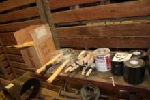 Glove, 3-4" Wide Tape, Hammers, Quick Patches