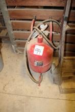 Pnenumatic Tank on Wheels