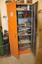 Orange Cabinet w/Welding Rod