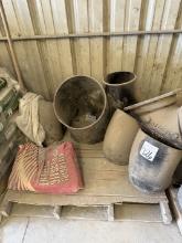 1Bag Mason Mix, 10-16” pipe fittings