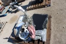 Vac, (2) Rims, (2) Tool Chest, Padding Mat