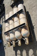 (4) Air Tanks w/Stand