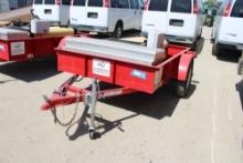 2013 Carson Single Axle Trailer