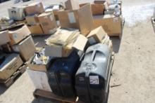 Rain Coats, Work Gloves, Bandage, Misc (2) Cases, Misc