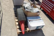Safety Cones, Orange/Yellow Caution Tape, Work Gloves, Work Belts