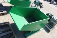 Green Dump Bin