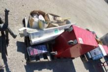 Shop Light, Rolling Tool Chest, Drill Press, Misc