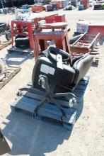 (5) Bags, Office Chair, Red Saw Stand
