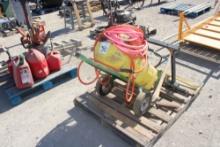 Sprayer on Dolly