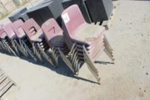 (5) Stack Chairs