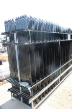 10ftx7ft Wrought Iron Site Fence