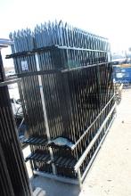 10ftx7ft Wrought Iron Site Fence