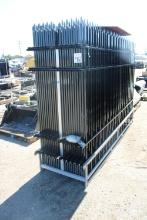 10ftx7ft Wrought Iron Site Fence