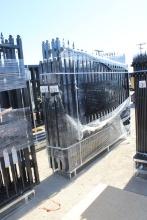 7ftx20ft Metal Farm Driveway Gate