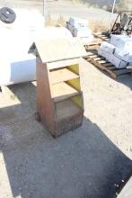 Rolling (3) Shelves Rack