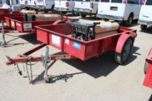 2010 Carson Single Axle Trailer