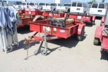 2012 Carson Single Axle Trailer