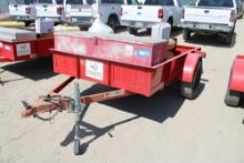 2011 Carson Single Axle Trailer