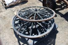 (4) Wagon Wheels