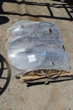 Pallet - Metal Wheels