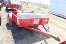 2012 Carson Single Axle Trailer