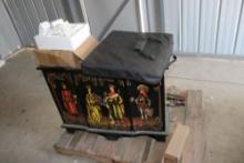 Coat Stand Rack, Ancient Chest, Light, Bag