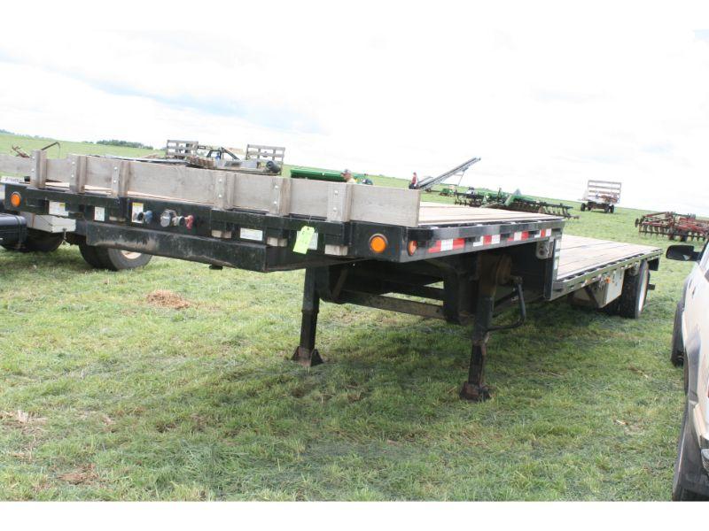 2009 Jetco Step Deck 36’ Flatbed Trailer w/10’ Front Deck & 26’ Bed