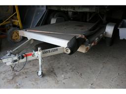 DCT Silverline Alum. Trailer, Sgl. Axle, 7’x12’ – Nice