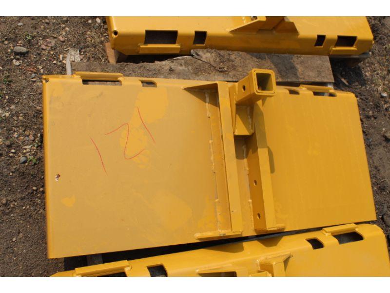 Adj. Skid Steer Rec. Mount Hitch