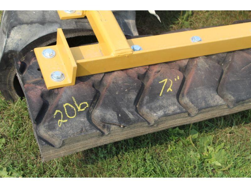 72 In. Skid Steer Mt. Manure Pusher