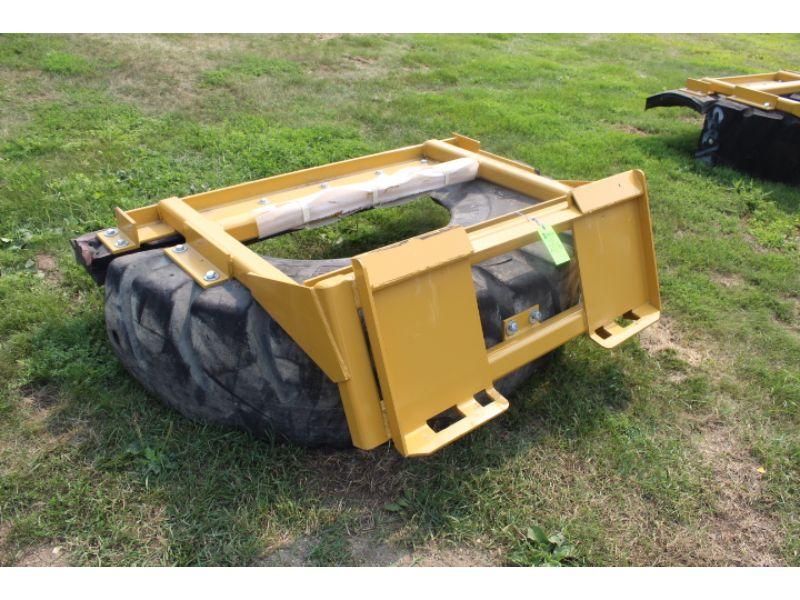 72 In. Skid Steer Mt. Manure Pusher