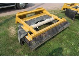 72 In. Skid Steer Mt. Manure Pusher
