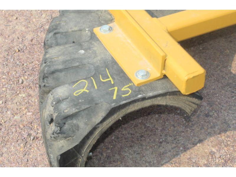 75 In. Skid Steer Mt. Manure Pusher