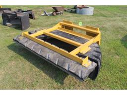 7' Skid Steer Mt. Manure Pusher