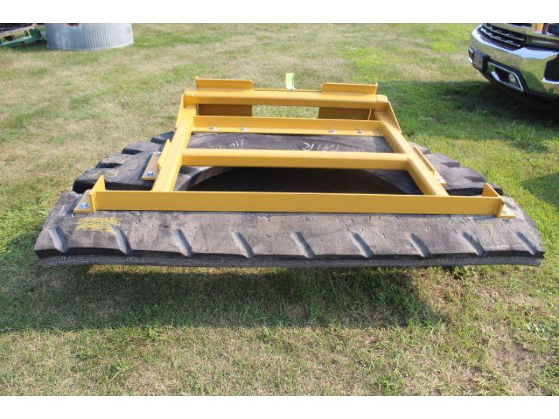 7' Skid Steer Mt. Manure Pusher