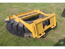 7' Skid Steer Mt. Manure Pusher