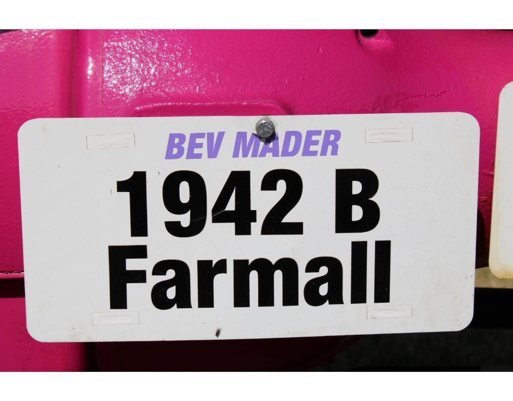 Pink Farmall B Tractor