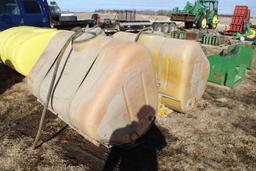 2 - 250 Gal. Poly Saddle Tanks