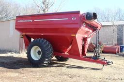 J&M Mdl. 875 Grain Cart w/ Digi Star Scale, 16 In. Unl. Auger, 875 Bu., 30.5L32 Tires- VG