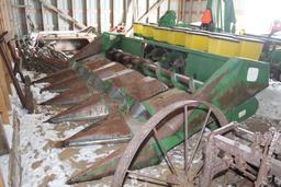 JD 643 Corn Head - Works but has some tin damage