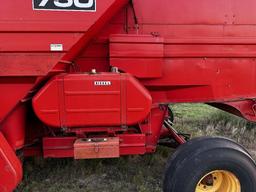 Massey Ferguson 750 Combine w/ Red Cab