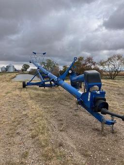Brandt 13 In. x 70 Ft. Auger w/ Swing Hopper, Good Cond.