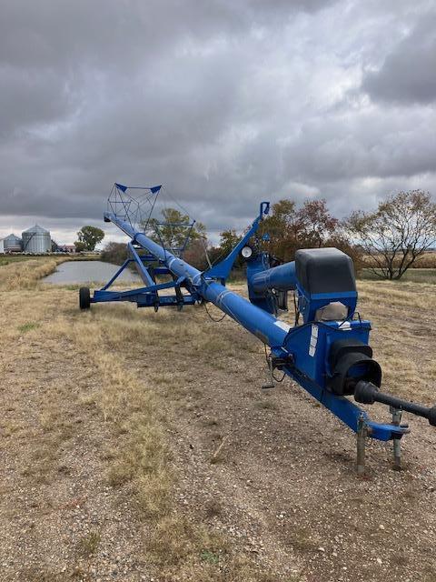 Brandt 13 In. x 70 Ft. Auger w/ Swing Hopper, Good Cond.